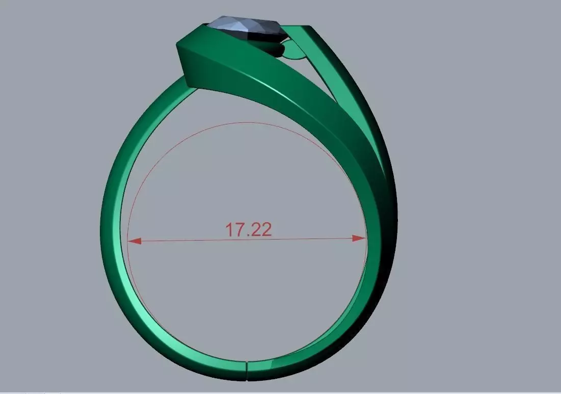 JEWELRY WOMEN RING STL AND 3DM FILE FOR DOWNLOAD AND PRINT- ANS1 3D print model