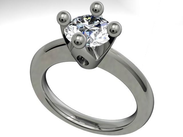 ENGAGEMENT RING STL AND 3DM FILE FOR DOWNLOAD AND PRINT - CA1 3D print model_7