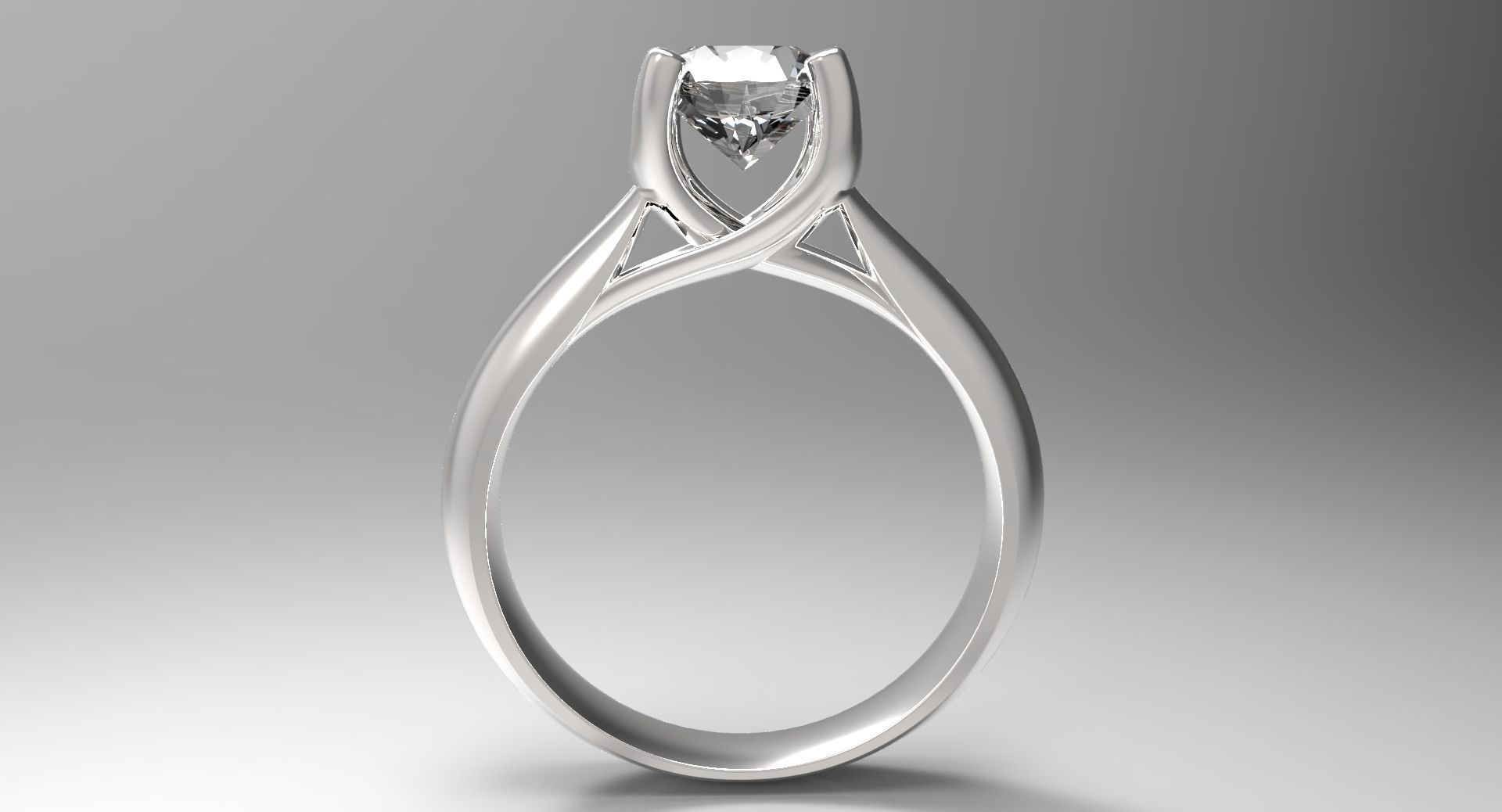 ENGAGEMENT RING STL AND 3DM FILE FOR DOWNLOAD AND PRINT - CA4 3D print model_9