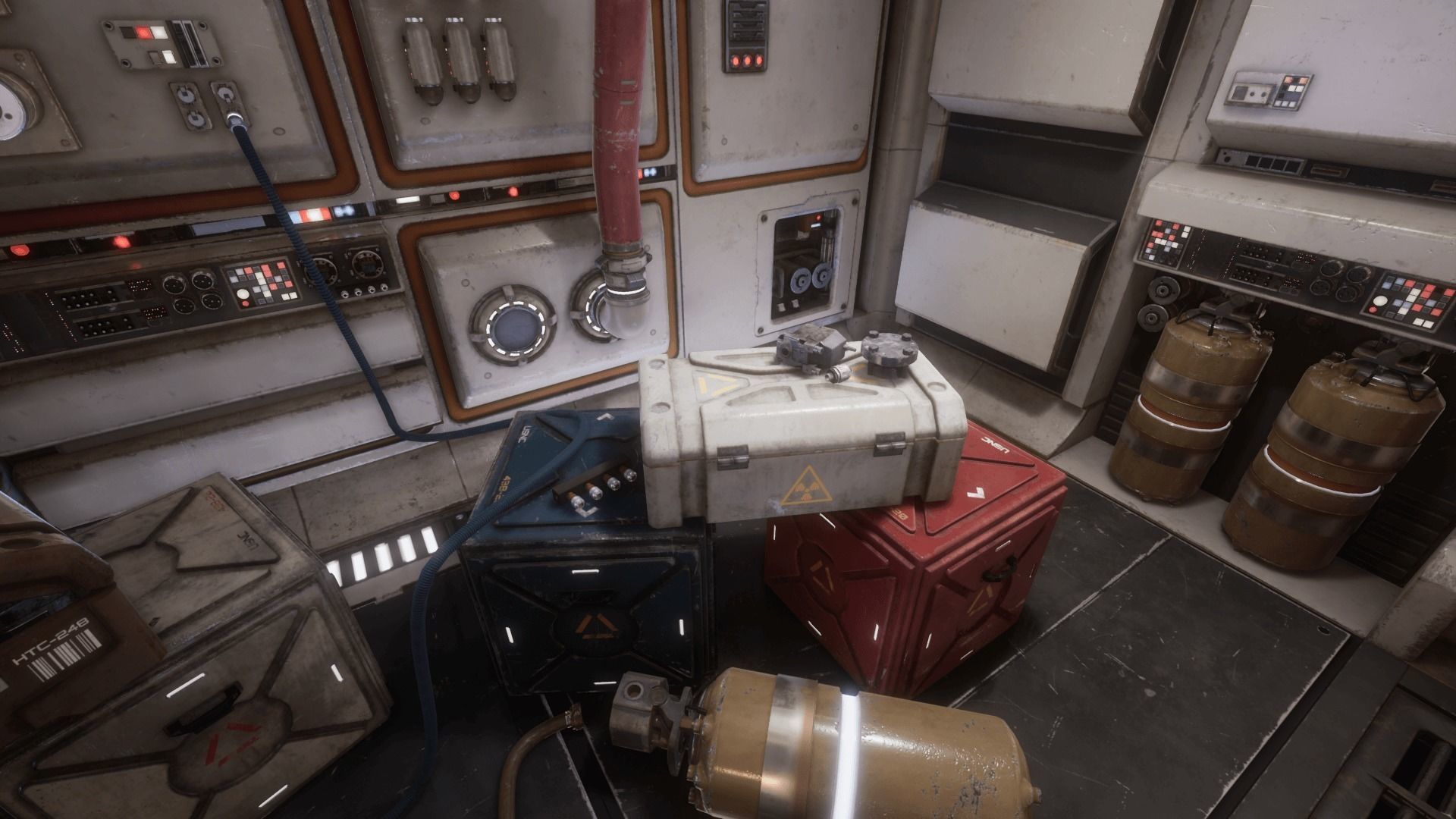 Sci Fi Interior Prop Pack 1 Low-poly 3D model_10