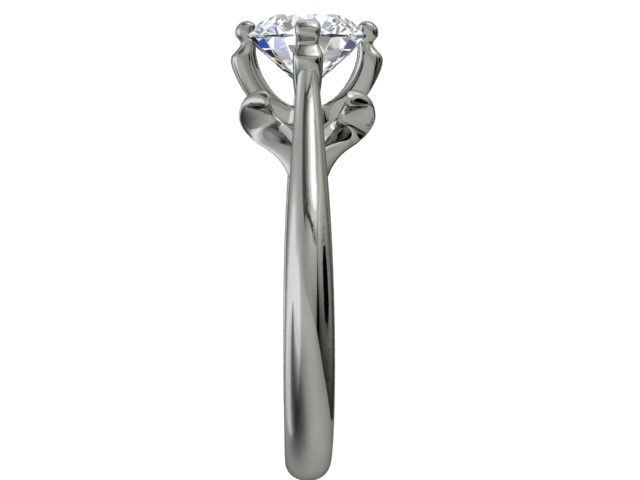ENGAGEMENT RING STL AND 3DM FILE FOR DOWNLOAD AND PRINT - CA7 3D print model_2