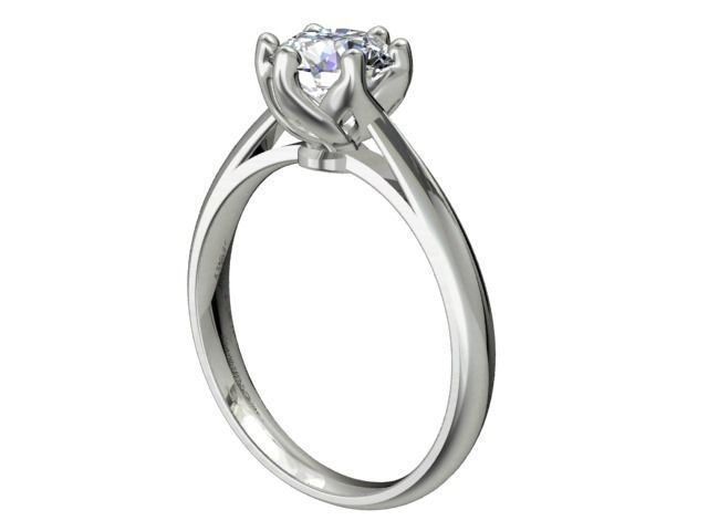 ENGAGEMENT RING STL AND 3DM FILE FOR DOWNLOAD AND PRINT - CA8 3D print model_6