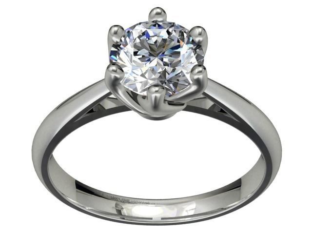ENGAGEMENT RING STL AND 3DM FILE FOR DOWNLOAD AND PRINT - CA8 3D print model_7