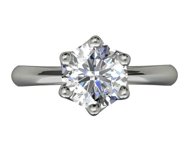 ENGAGEMENT RING STL AND 3DM FILE FOR DOWNLOAD AND PRINT - CA8 3D print model_5