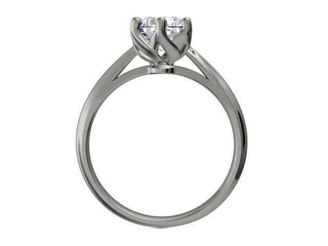 ENGAGEMENT RING STL AND 3DM FILE FOR DOWNLOAD AND PRINT - CA8 3D print model_2