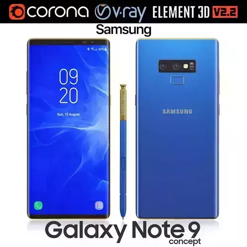 Samsung Galaxy Note 9 Blue 