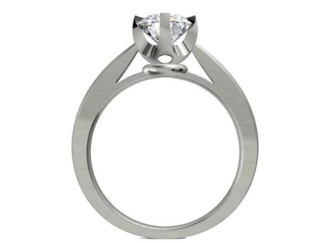 ENGAGEMENT RING STL AND 3DM FILE FOR DOWNLOAD AND PRINT - CA11 3D print model_2