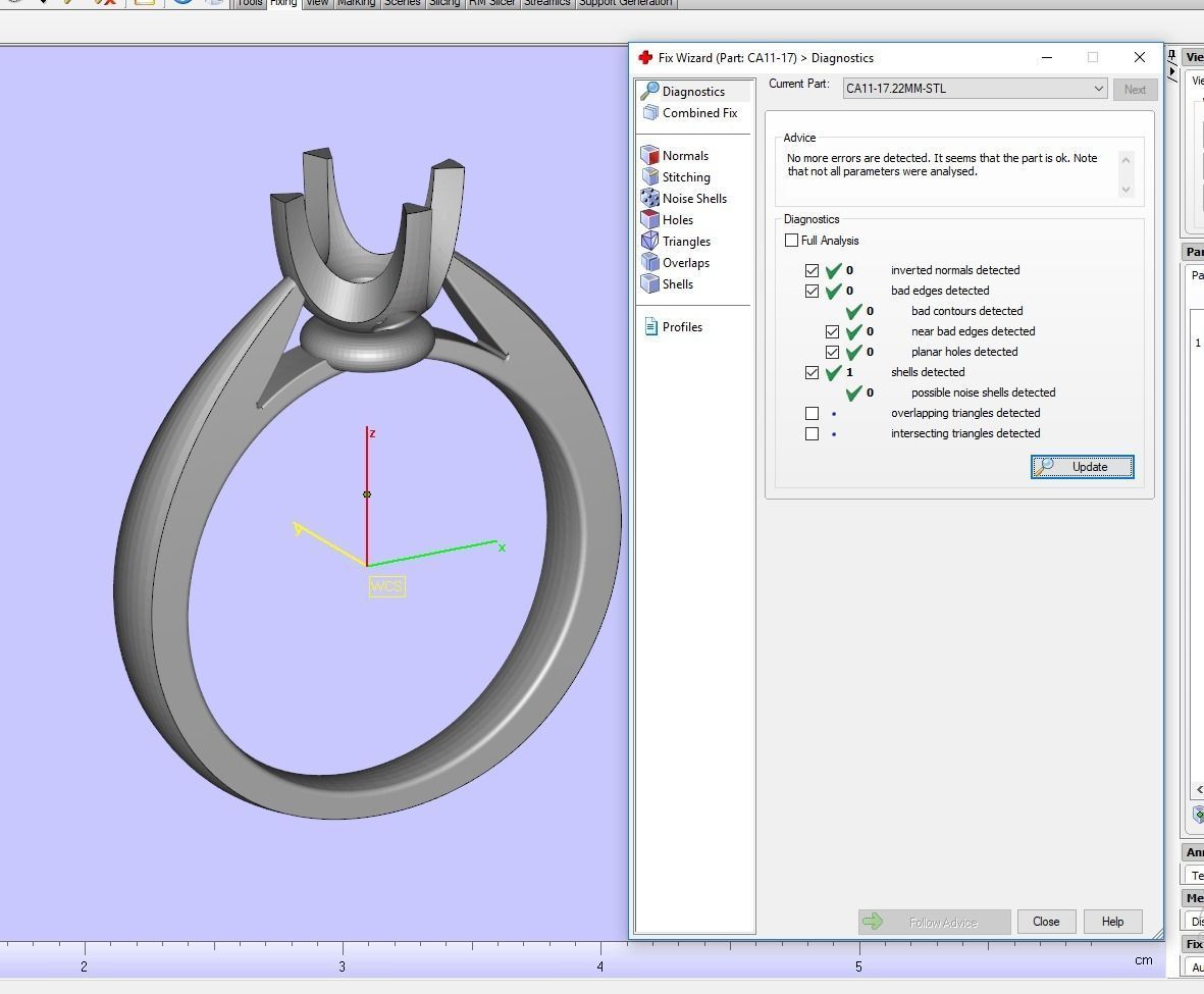 ENGAGEMENT RING STL AND 3DM FILE FOR DOWNLOAD AND PRINT - CA11 3D print model_1