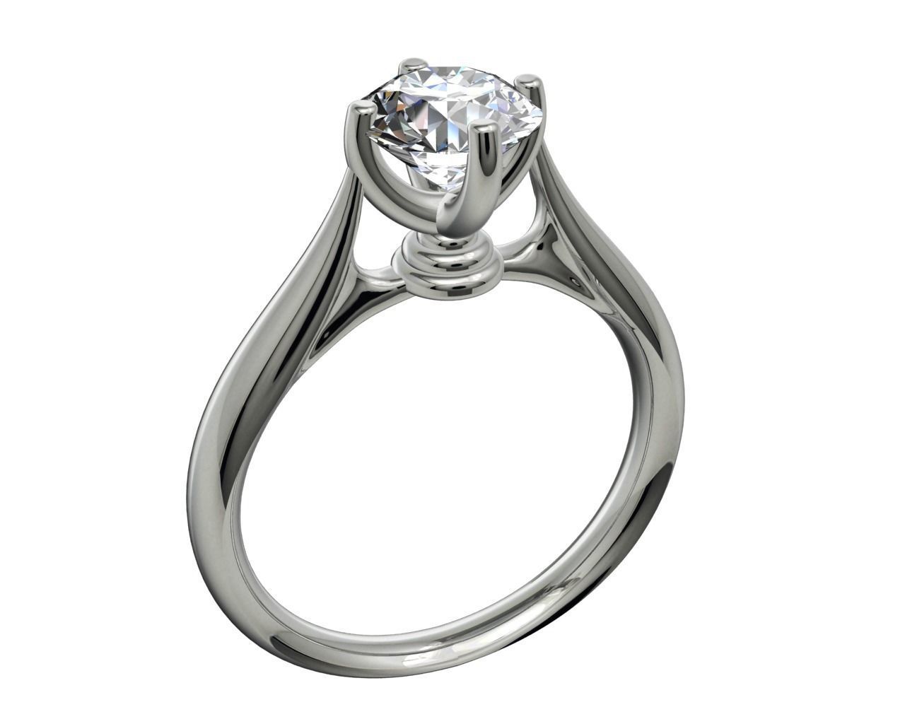 ENGAGEMENT RING STL AND 3DM FILE FOR DOWNLOAD AND PRINT - CA13 3D print model_9