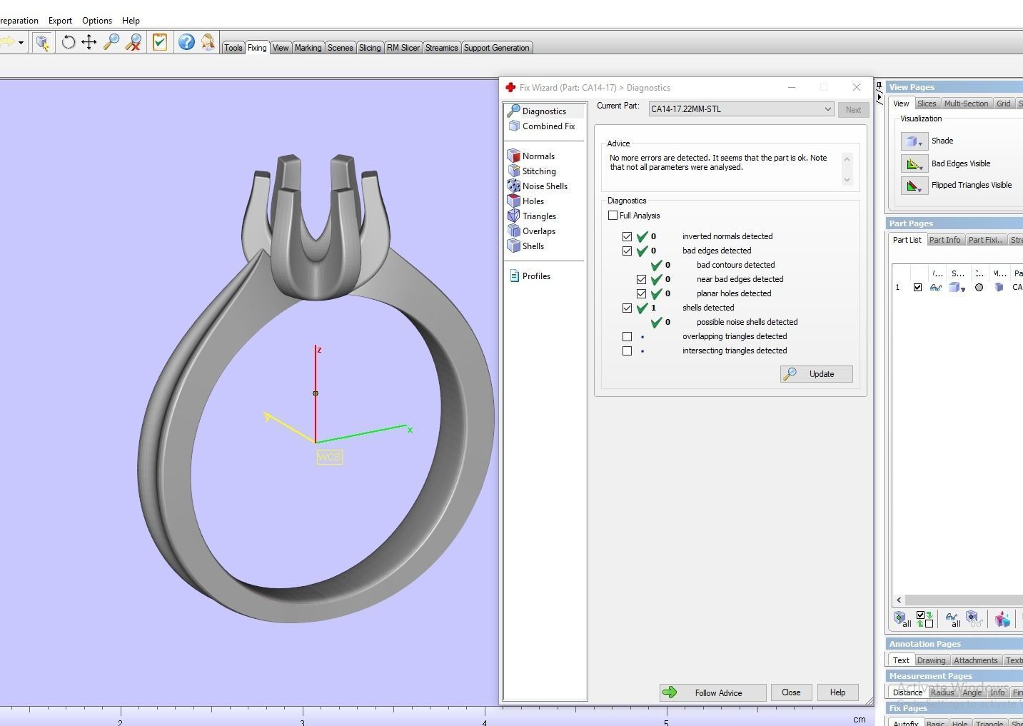 ENGAGEMENT RING STL AND 3DM FILE FOR DOWNLOAD AND PRINT - CA14 3D print model_1