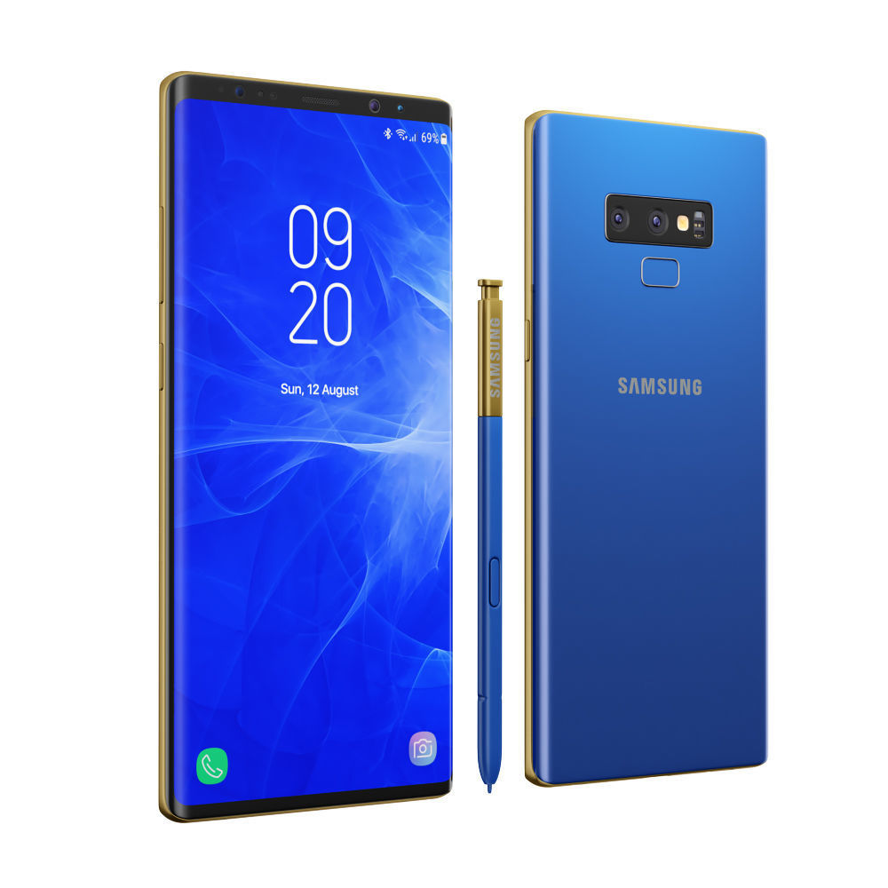 Samsung Galaxy Note 9 All colors 3D model_24