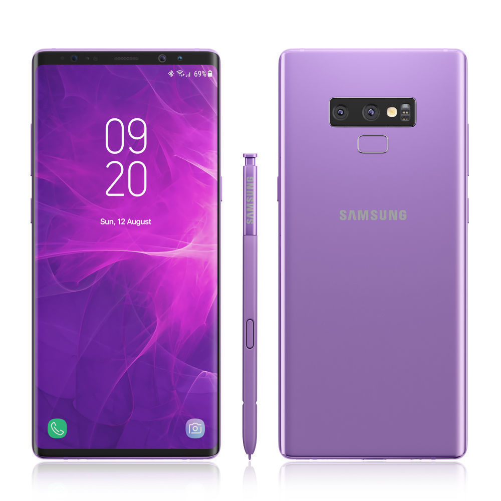 Samsung Galaxy Note 9 All colors 3D model_14