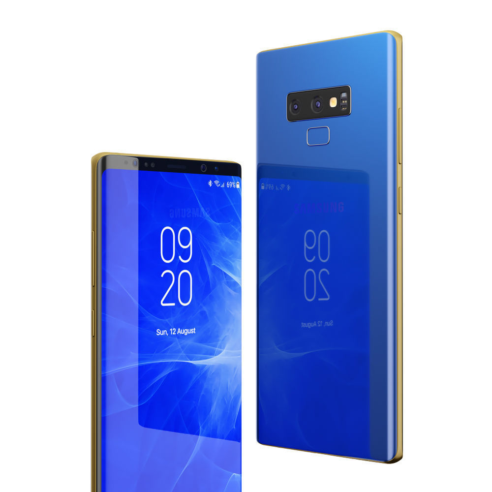 Samsung Galaxy Note 9 All colors 3D model_26