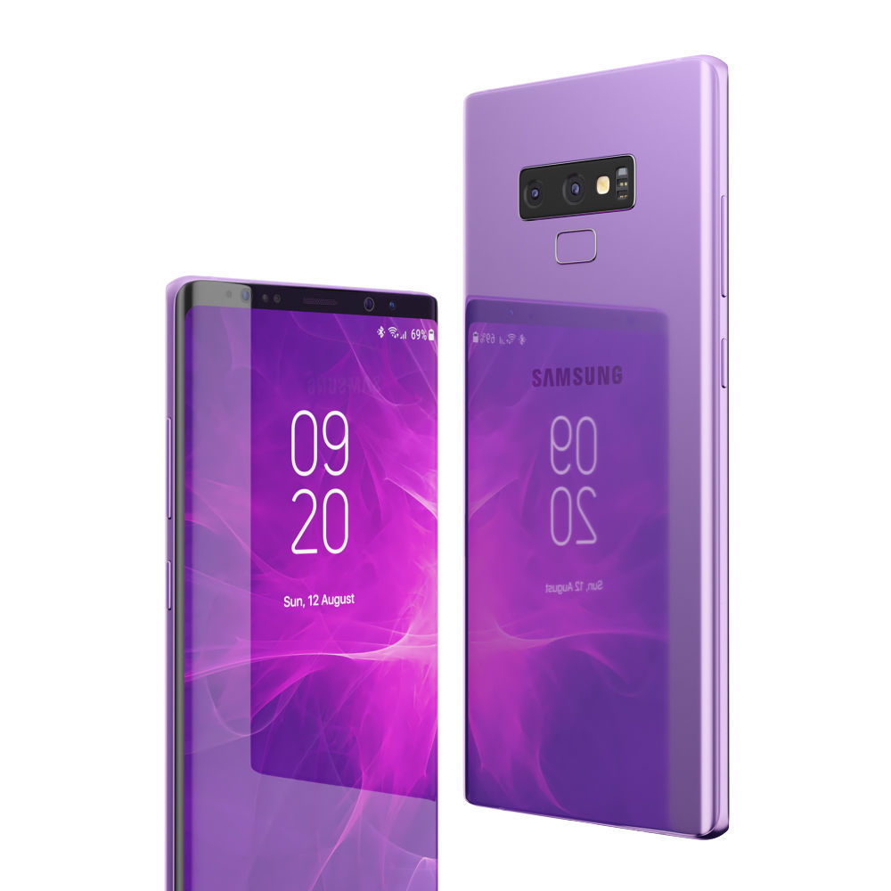 Samsung Galaxy Note 9 All colors 3D model_19