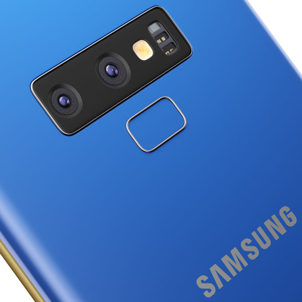 Samsung Galaxy Note 9 All colors 3D model_25