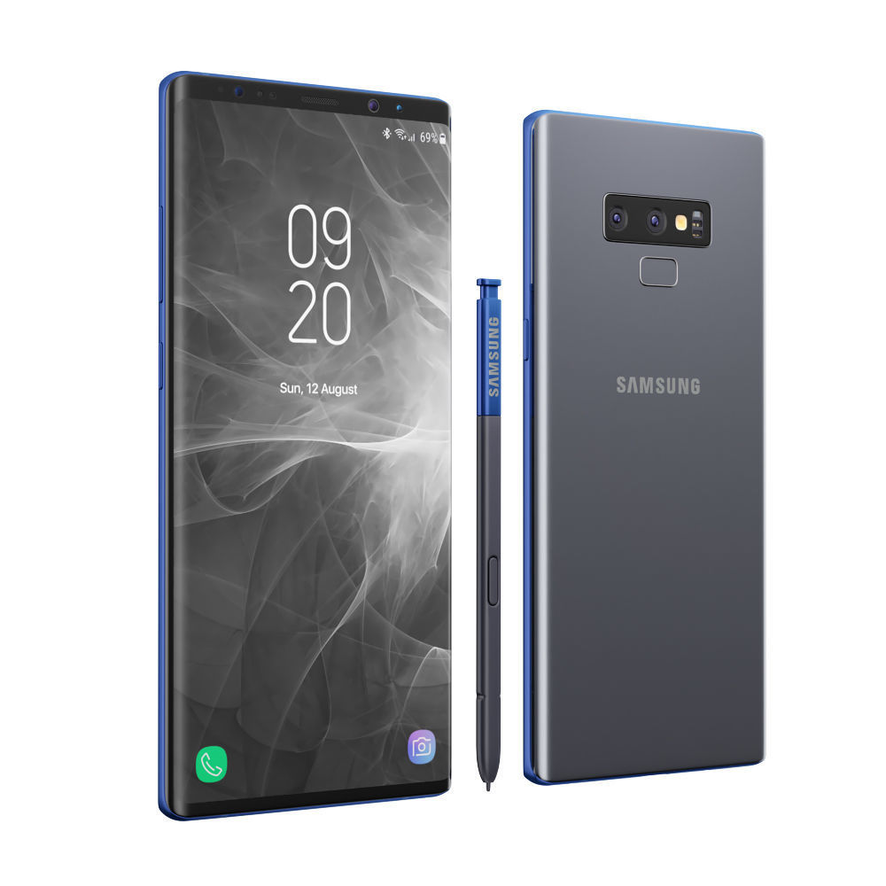 Samsung Galaxy Note 9 All colors 3D model_32