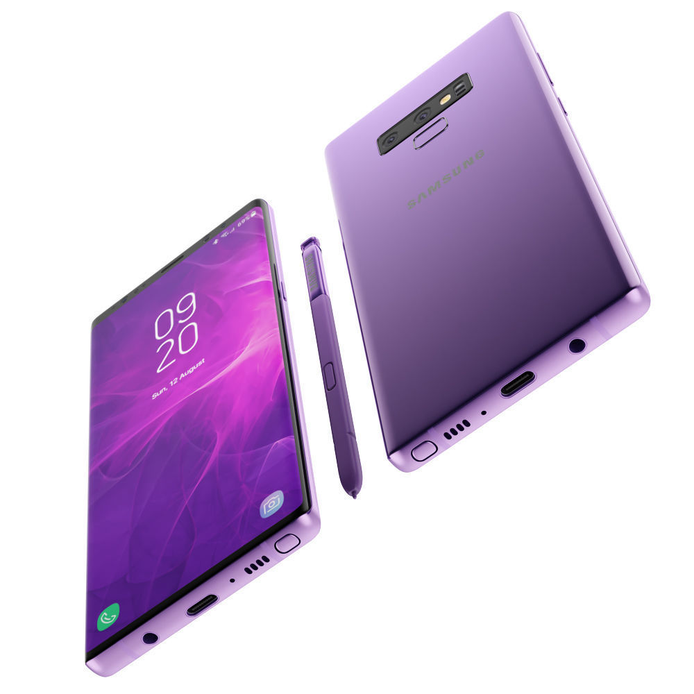 Samsung Galaxy Note 9 All colors 3D model_17