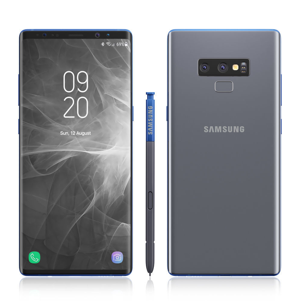 Samsung Galaxy Note 9 All colors 3D model_31