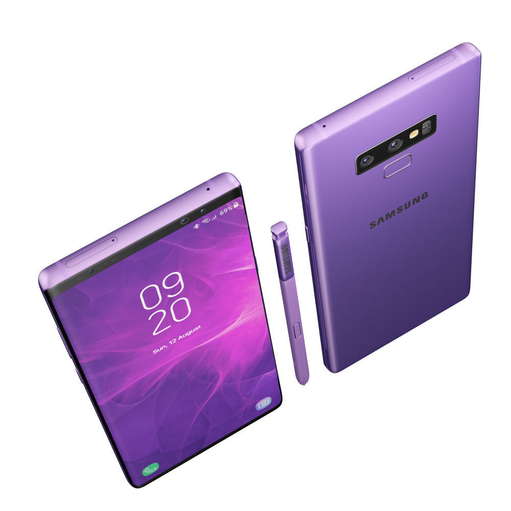 Samsung Galaxy Note 9 All colors 3D model_18