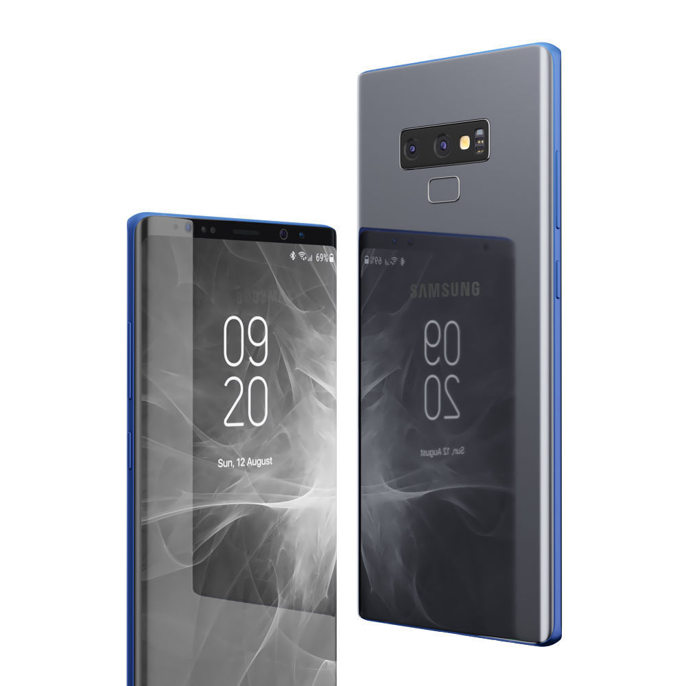 Samsung Galaxy Note 9 All colors 3D model_36