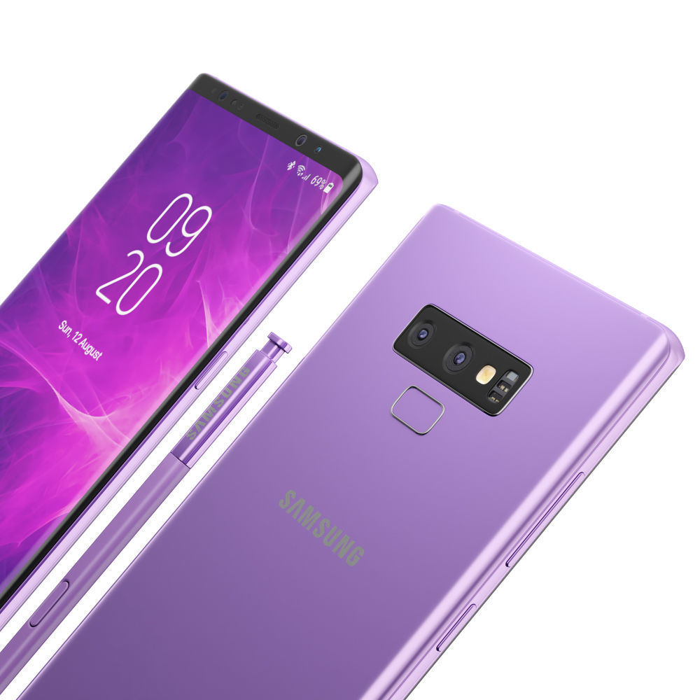 Samsung Galaxy Note 9 All colors 3D model_15