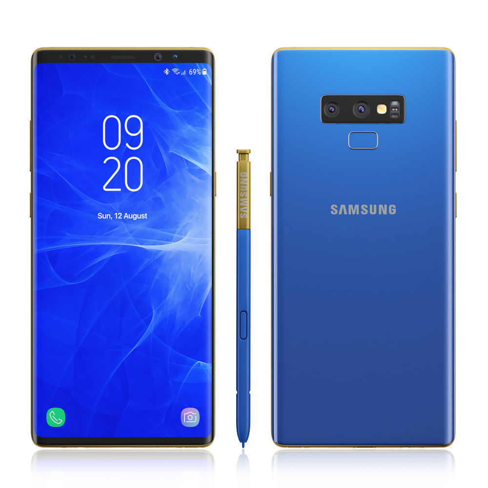 Samsung Galaxy Note 9 All colors 3D model_20