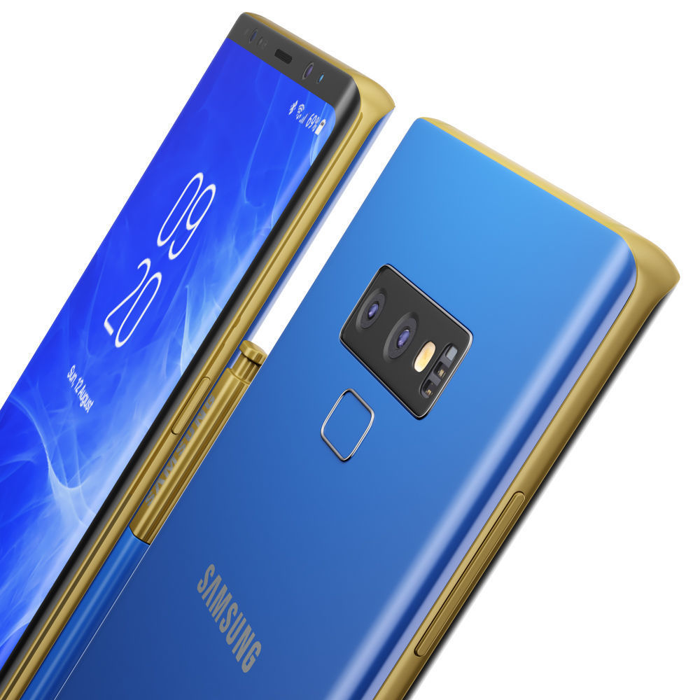 Samsung Galaxy Note 9 All colors 3D model_29