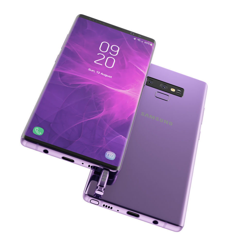 Samsung Galaxy Note 9 All colors 3D model_21