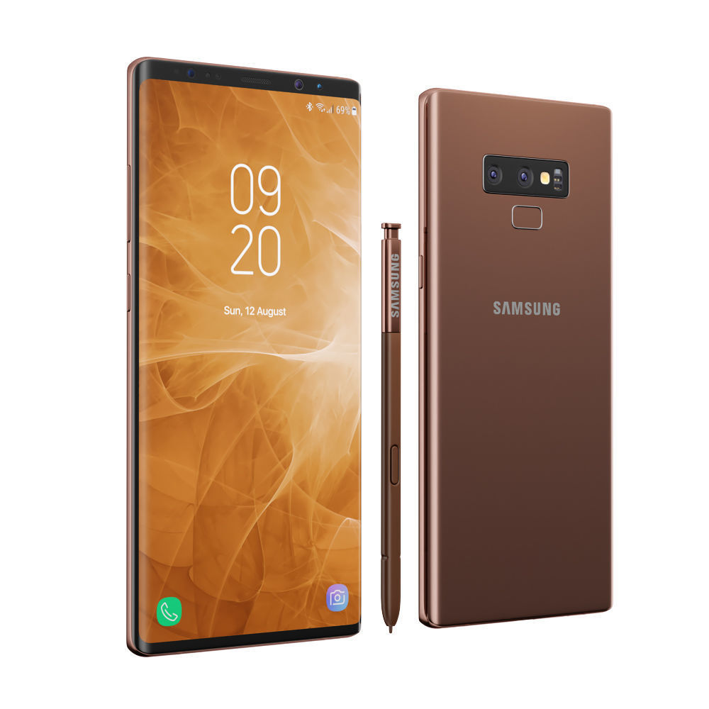Samsung Galaxy Note 9 All colors 3D model_41