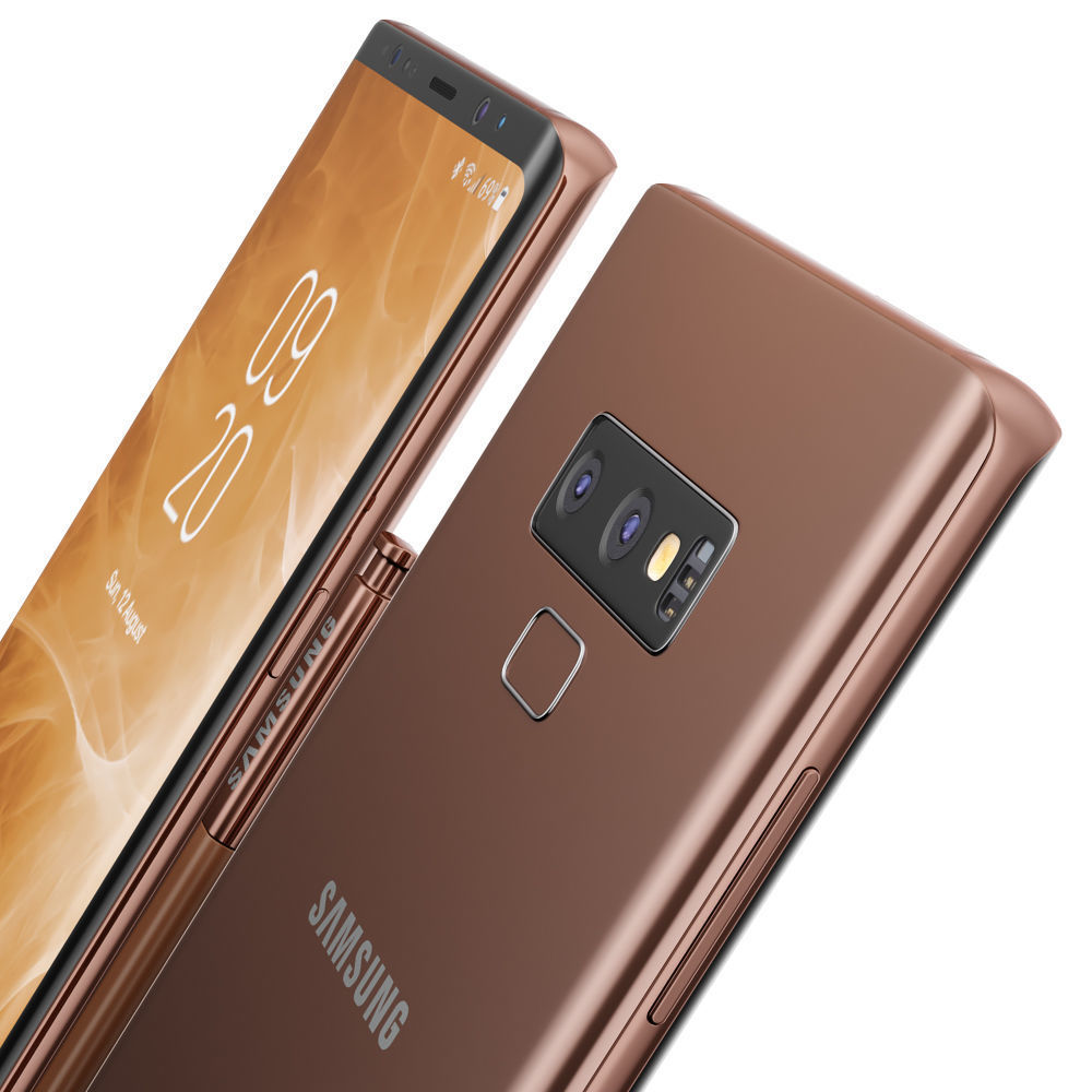 Samsung Galaxy Note 9 All colors 3D model_46