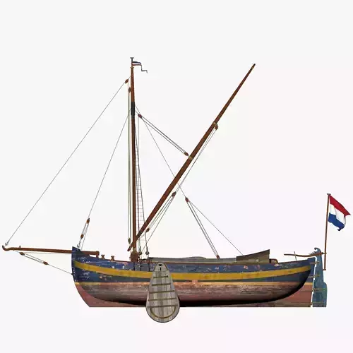  Holland Traditional Fishing Boat - Yate Hollander