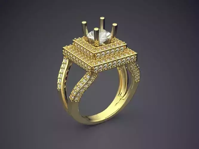 Elegant Luxurious Diamond-Ring for Woman