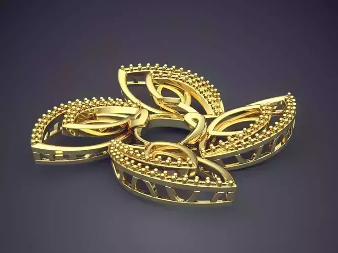 Luxurious Detailed Extravagant Impressive Pendant