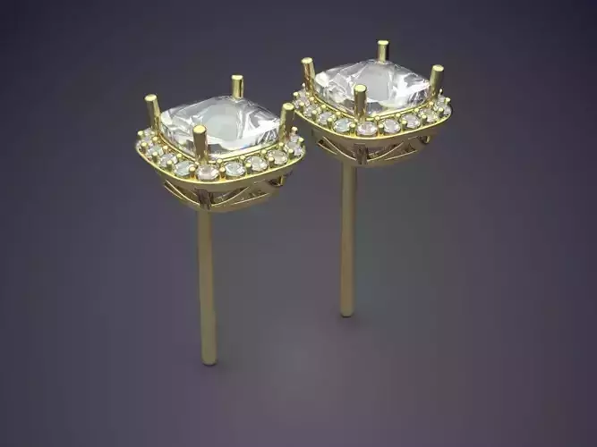 Elegant Luxurious Diamond-Earrings for Women