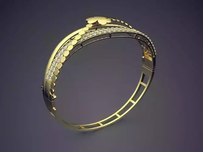 Bracelet with Diamonds and Small Cute Details