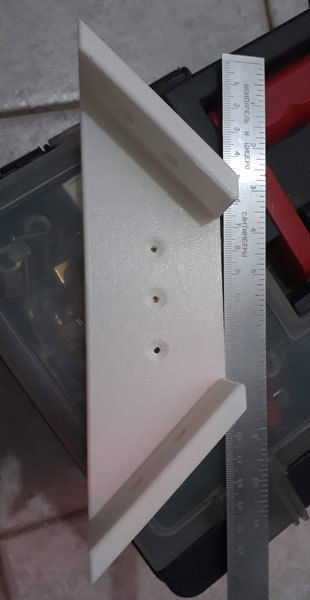 corner shelf brace fastener Free 3D print model_2