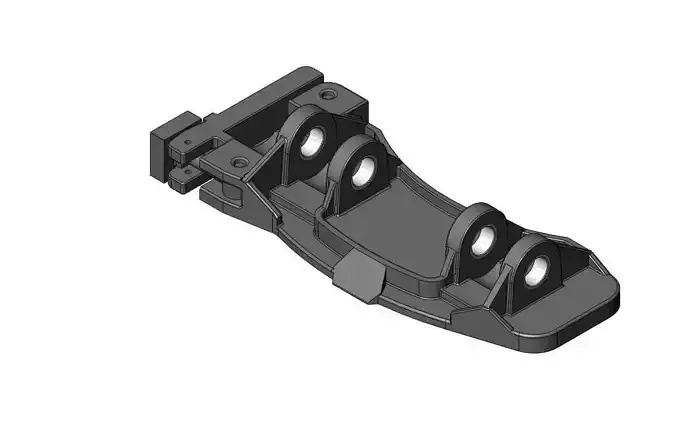 Disc Brake Carrier Knorr Bremse R 87073 Free 3D model