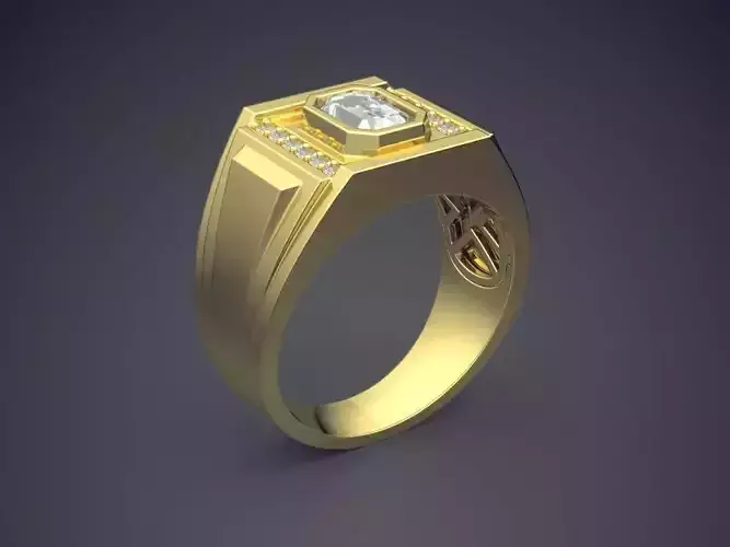 Elite Luxurious Thick Man Ring