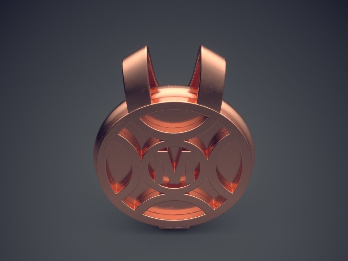 Modern Shaped Futuristic Design Pendant 3D print model_2