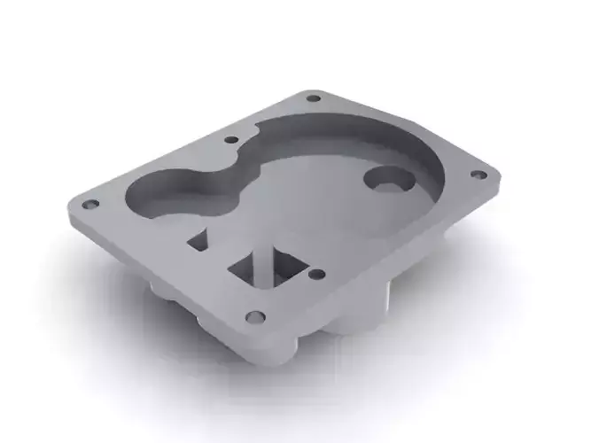 Carrier for Oerlikon Drivers Brake Valve Free 3D model