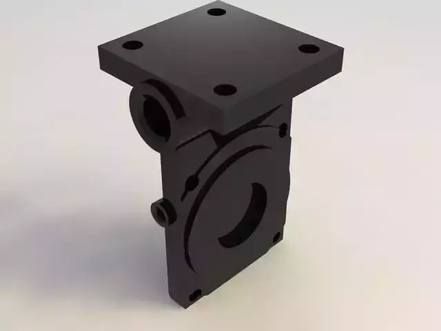 Carrier for Knorr-Bremse distributor valve Free 3D model