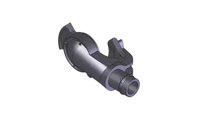coupling pipe fitting Free 3D model