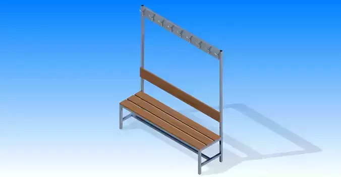 Bench Free 3D model