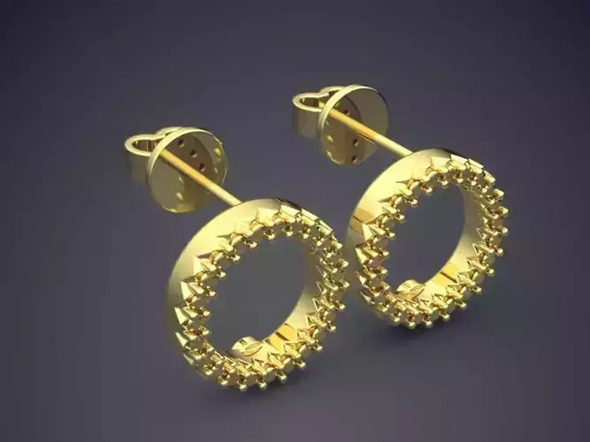 Earrings CAD-538