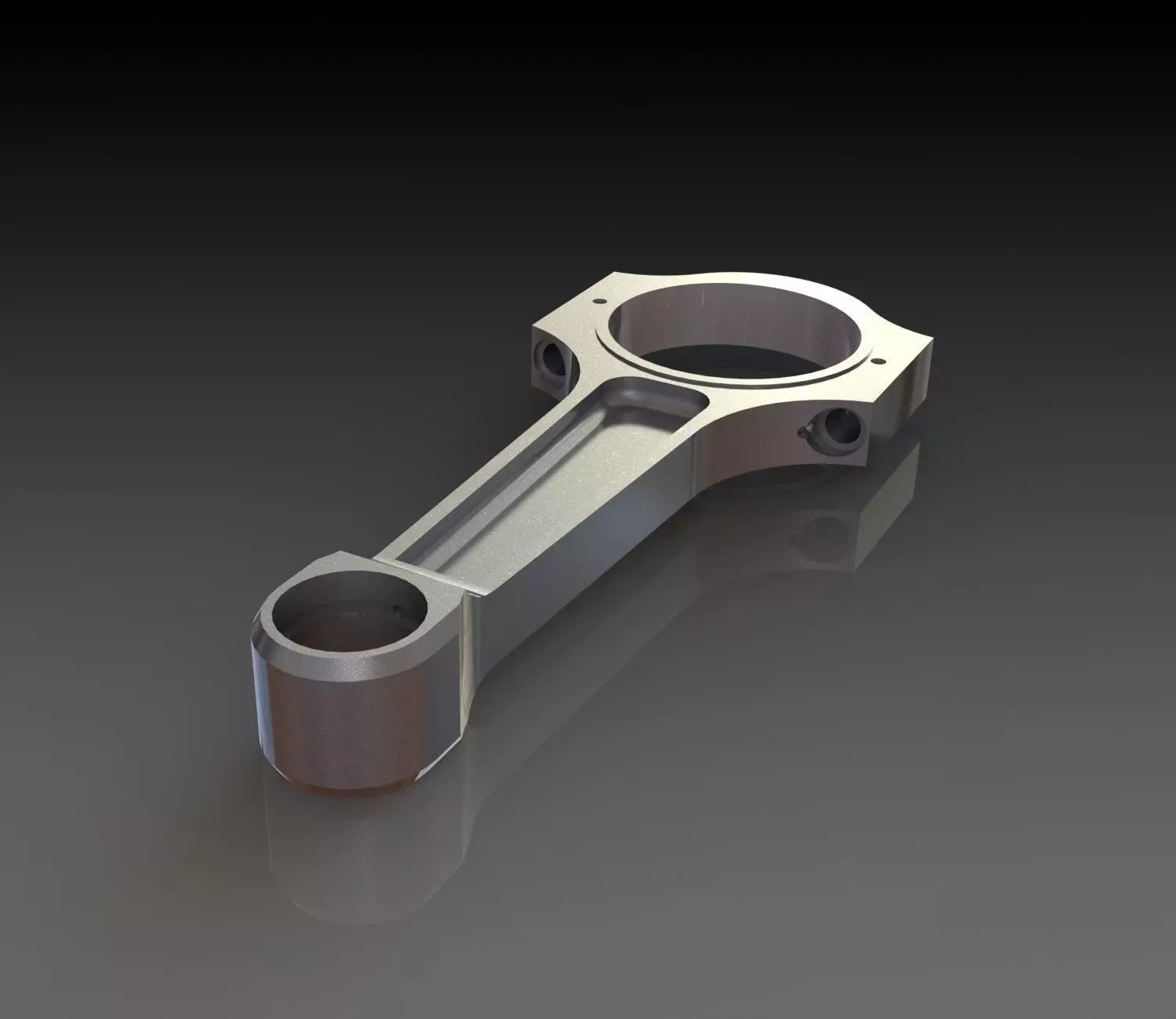 piston-rod piston rod Free 3D model_0
