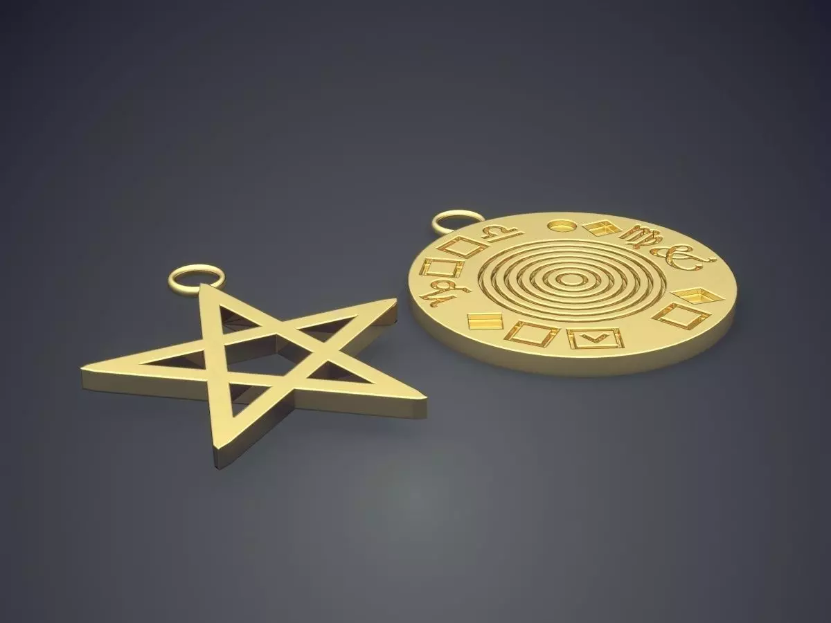 Pendants CAD-505 3D print model_0