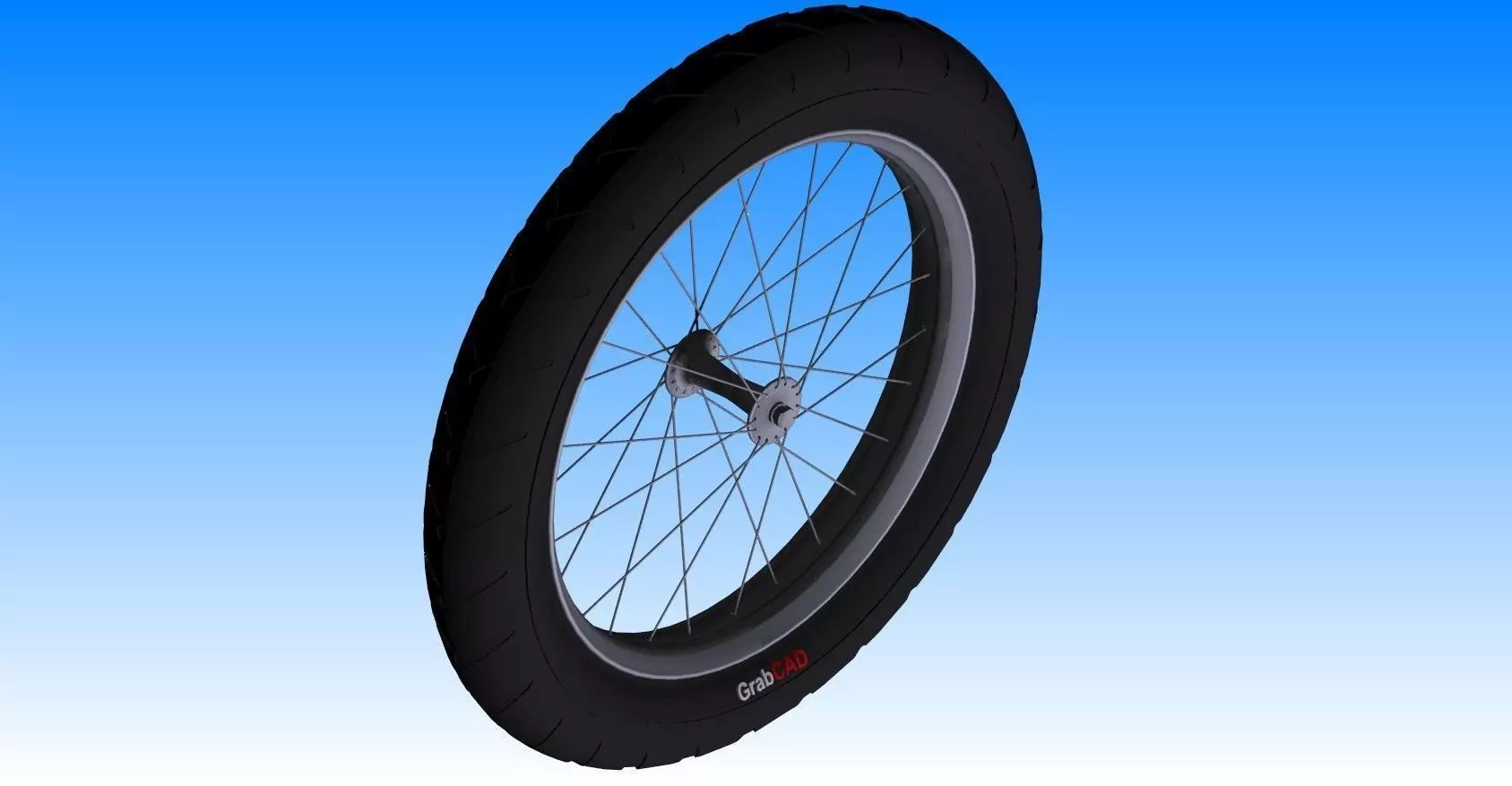 Scooter wheel Free 3D model