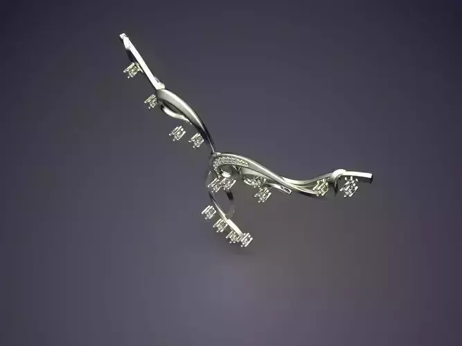 Pendant With Diamonds CAD-477