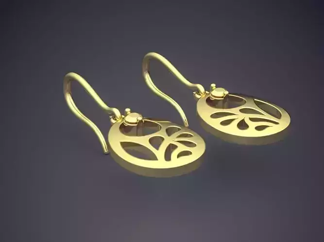 Earrings CAD-438