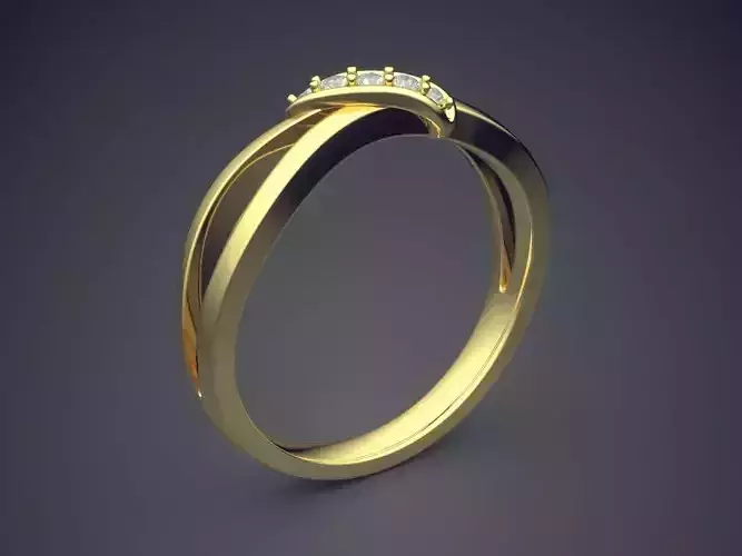 Classic Casual Diamond Ring